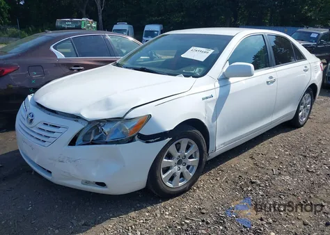 2007 Toyota Camry Hybrid z USA, uszkodzony, nr VIN JTNBB46K573015553